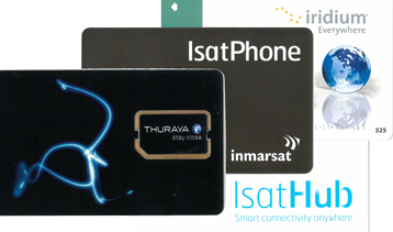Buy at satellite telecom Airtime for Inmarsat, Thuraya, Iridium and Globalstar